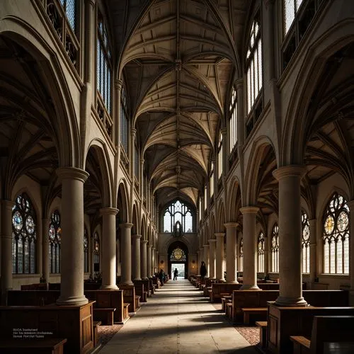 Gothic Style Building Interior Design Ideas
