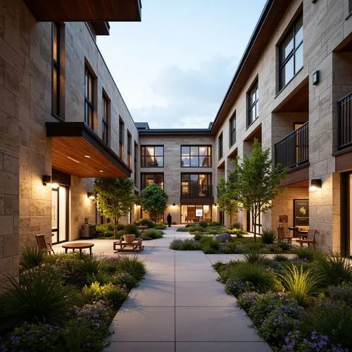 Gymnasium Romanesque Style Design Ideas