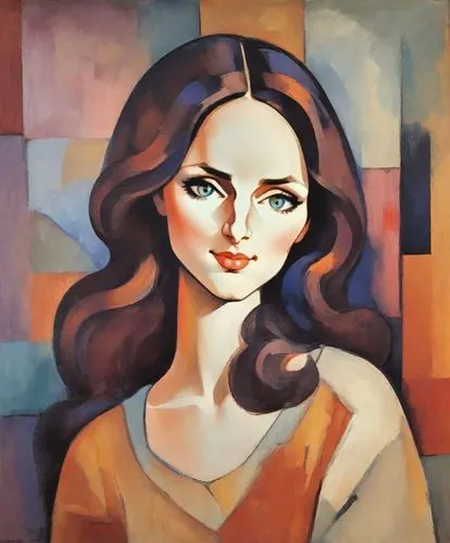 (portrait in the style of Fauvism: 1.5)+++, (Amedeo Modigliani's painting style: 1.4)+++, simplification of details and shadows due to color spots and contrasting outline, Fauvism, simplification of t