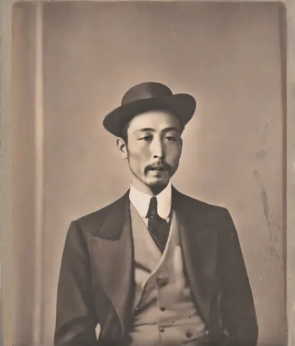 A man in a suit.,luo han guo,han bok,shuai jiao,ambrotype,choi kwang-do,samcheok times editor,miyeok guk,xiangwei,seolleongtang,rou jia mo,photograph album,tai qi,pham ngu lao,songpyeon,siu yeh,kaew c