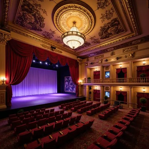 Cinema Classicism Building Interior Design Ideas