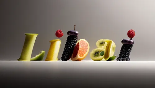 food styling,still life photography,fruit plate,food photography,typography,edible fruit,food collage,alphabet letter,culinary art,still life,still-life,fruit platter,miniature figures,fruit cocktails