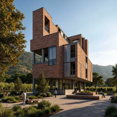 Winery Deconstructivism Style Architecture Design Ideas