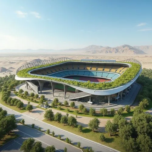 Soccer Stadium Vernacular Architecture Design Ideas