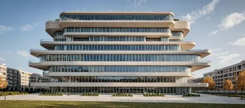 EDIFICIO TIPO MODERNO FUTURISTA,a tall building has a lot of windows and plants,residential tower,interlace,apartment building,modern architecture,apartment block,sanatoriums,residential building,new 