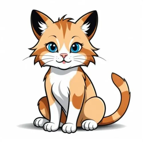 cartoon brown cat with blue eyes sits looking up,firestar,riverclan,brambleclaw,orange tabby cat,skyclan,ginger kitten,felidae,fireheart,thunderclan,orange tabby,garrison,macavity,red tabby,kittu,jayf