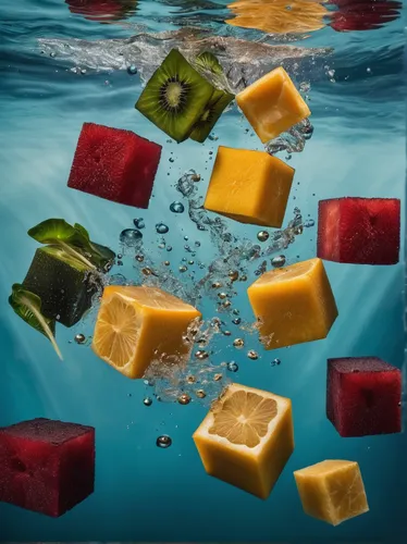 Foods Cut Into Cubes by Lernert and Sander,cheese cubes,blocks of cheese,cube sea,natural soap,quark cheese,surfboard wax,jello,coconut cubes,lemon soap,cheddar,mold cheese,art soap,wheels of cheese,c