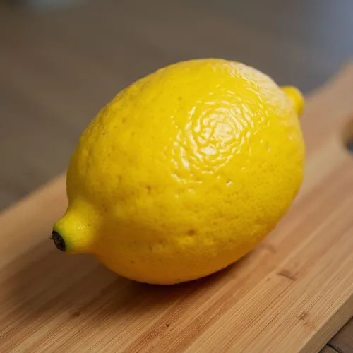 lemon on wooden cutting board,a yellow lemon sitting on top of a wooden  board,half slice of lemon,lemon background,slice of lemon,lemon wallpaper,lemon half,citrus juicer,yellow fruit,lemon,juicy cit