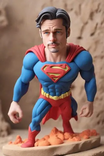 superman,actionfigure,clay animation,action figure,super man,3d figure,clay figures,figurine,superman logo,figure of justice,collectible action figures,3d man,mohnfigur,game figure,superhero,super her
