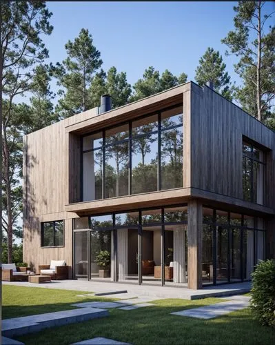 interior design,the large contemporary house has been constructed on stilts and supports,timber house,modern house,forest house,prefab,dunes house,house in the forest,Photography,General,Realistic