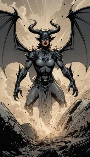 COMIC STYLE, COMIC ART, Tuschelinien, Schatten, dynamische Linienführung, 2000's Comic‑Look, slim black ink outline,the batman and demon from batman's dark night,lantern bat,bat,batman,gargoyles,bats,