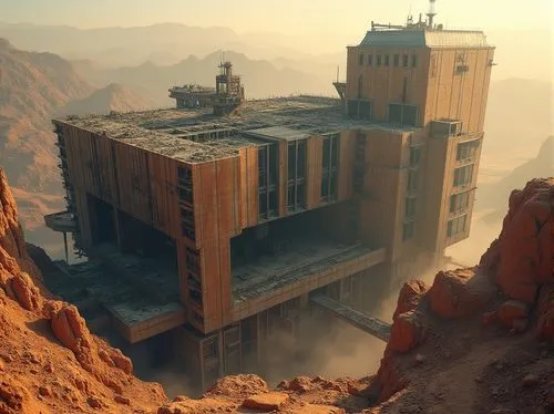 Canyon Casino Brutalism Style Design Ideas
