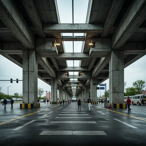 Airport Brutalism Style Building Design Ideas