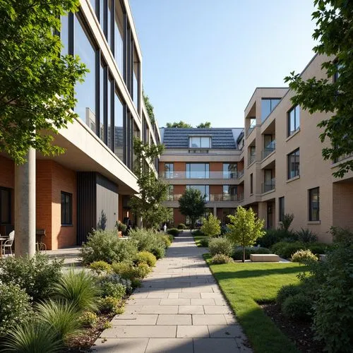 Campus Art Deco Style Architecture Design Ideas