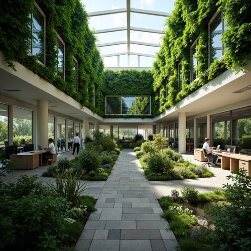 Laboratory Minimalism Building Design Ideas