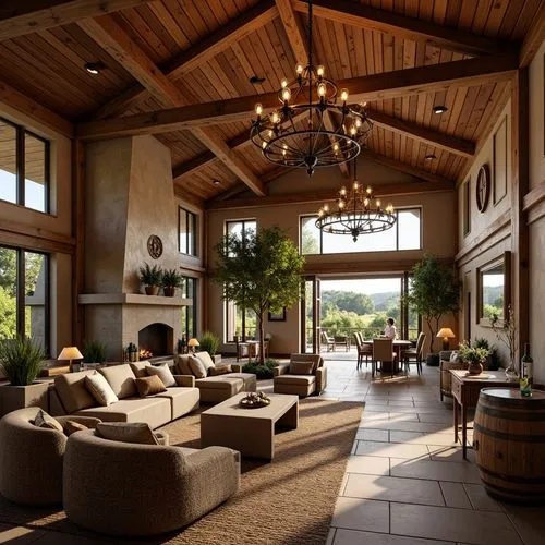 Winery Romanesque Style Architecture Design Ideas