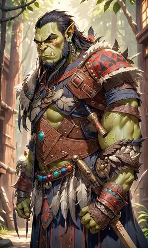 Orc,orc,skaar,thrall,orcish,hulka,half orc,earthshaker,yopaat,orcs,avenger hulk hero,ogre,oger,hyzaar,berzerker,gurgan,borga,orczy,gotrek,barbarian,warrior and orc,Anime,Anime,Traditional