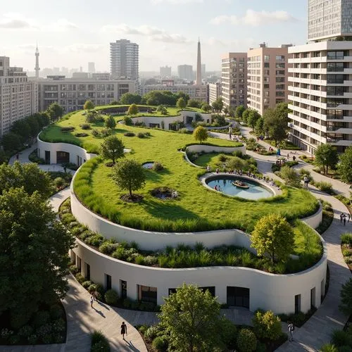 Fusion Architecture Style Public Administration Buildings Design Ideas