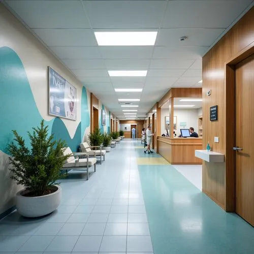 Hospital Industrial Style Building Design Ideas