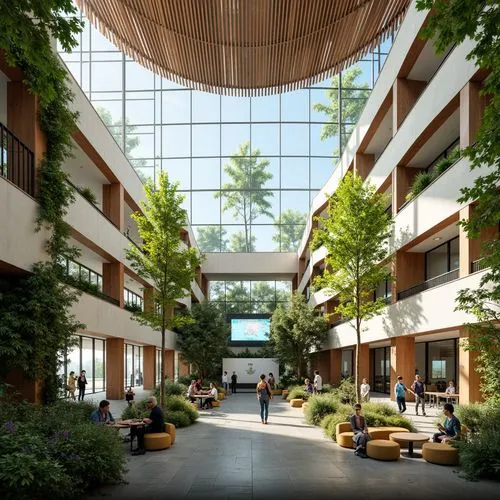 Classicism Style Elementary School Design Ideas