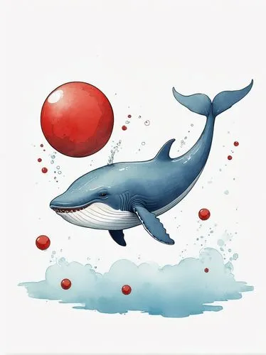 a cute blue whale playing with a red ball, handrawn, simple drawing, nursery stile, white background,


































,dolphin background,dolphin,porpoise,spotted dolphin,bottlenose 