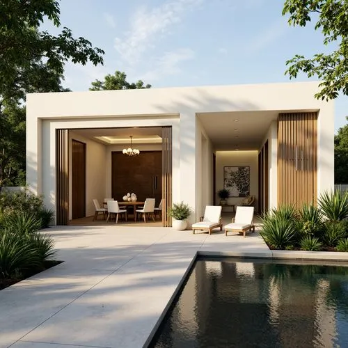 Renaissance Style Bamboo Material Park Architecture Design Ideas