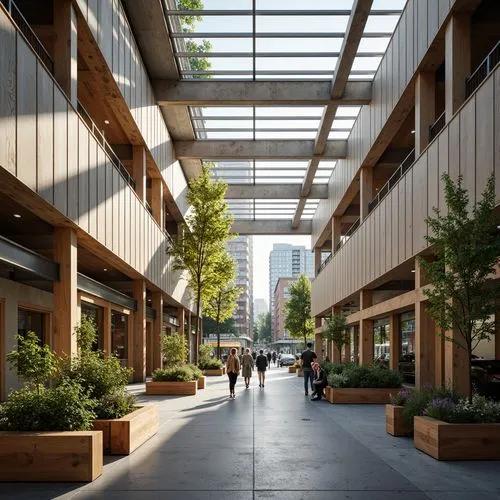 Bauhaus Style Community Center Building Design Ideas
