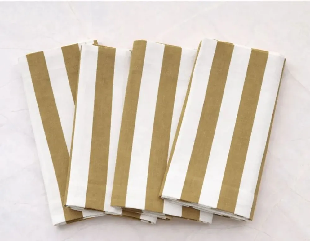 Classic Stripe Napkins for Elegant Everyday Dining