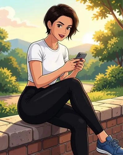 transform female to look more appealing.
Transform the image into a high quality 8K Ghibli illustration. Add vibrant colors and sharp, flowing lines to create the iconic art style. bright brown eye