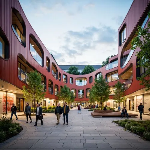 High School Fusion Architecture Design Ideas
