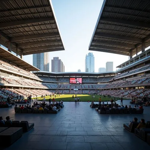 Football Stadium Renaissance Style Design Ideas