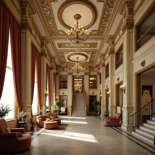 Hospital Baroque Style Interior Design Ideas