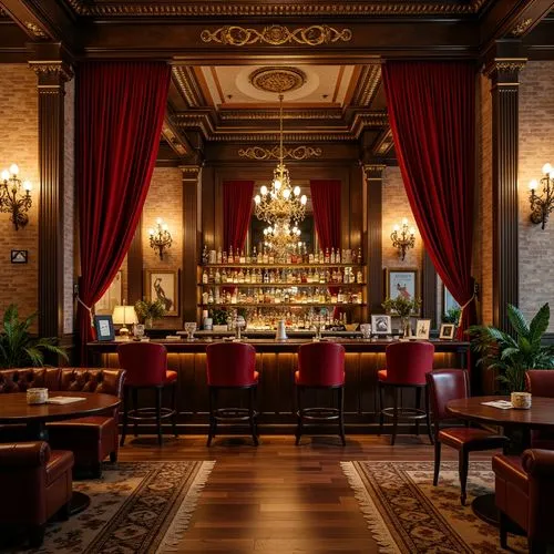 Lakefront Bar Gothic Style Design Ideas