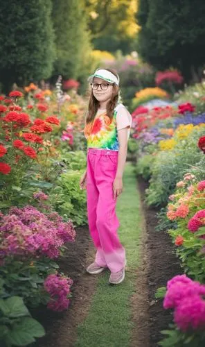 girl in flowers,girl picking flowers,girl in the garden,little girl in pink dress,beautiful girl with flowers,picking flowers,flower girl,flower garden,flower background,dubai miracle garden,field of 