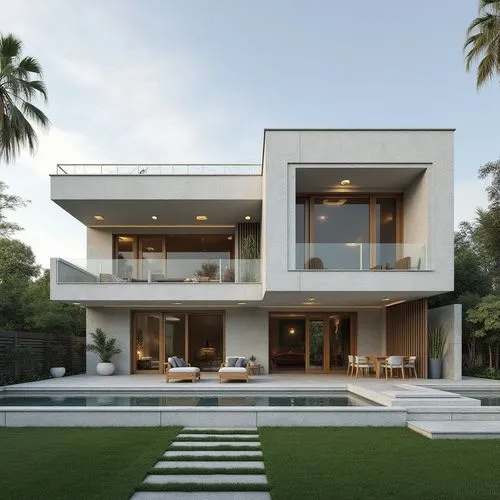 ,an elegant house is built on top of grass,modern house,modern architecture,modern style,beautiful home,dreamhouse,cube house