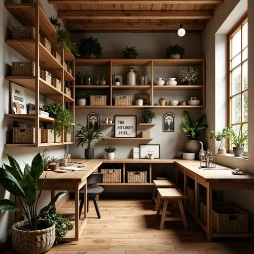 Contemporary Craft Room Design Ideas