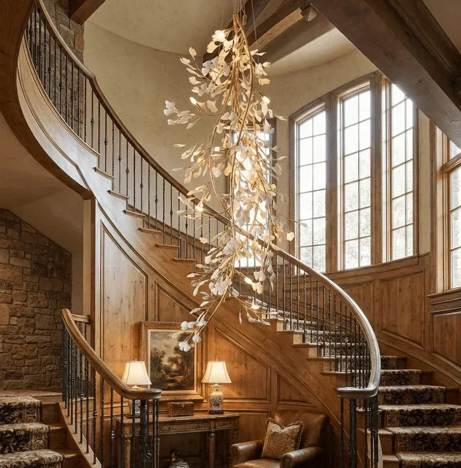 Long Branch Gingko Chandelier