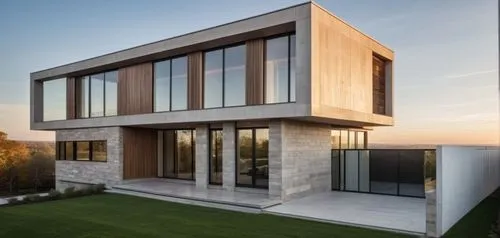 Preserve 100% of the original architecture, geometry, proportions, dimensions, roof design, façade composition, openings, structure, volumes, circulation, landscaping layout, camera position and persp