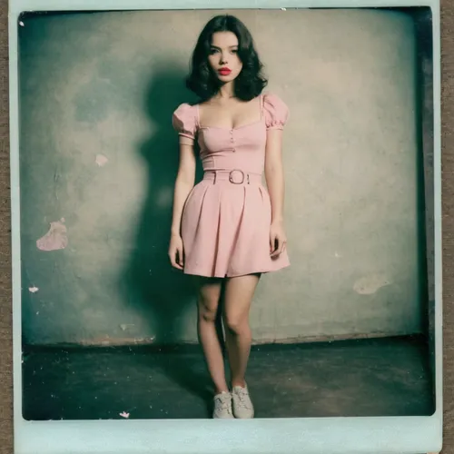 pink puffy lips,vintage girl,vintage woman,vintage angel,retro pin up girl,vintage doll,pinup girl,polaroid,vintage women,vintage dress,50's style,retro woman,vintage girls,retro girl,pin-up girl,retr