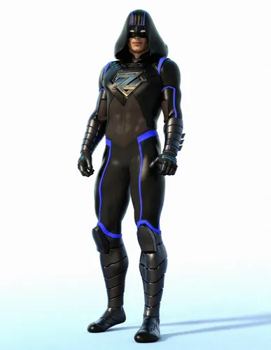 a guy dressed as superman stands in an pose,eradicator,male character,steel man,tron,cyclops,titan,alien warrior,transmogrified,spartan,mercenary,spymaster,vigilante,legionnaire,volt,armored,figure of