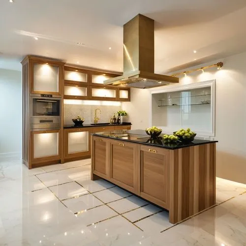 Use the uploaded sketch as the exact structural and layout reference. Preserve the original kitchen layout, cabinet arrangement, island location, window position, proportions, perspective, and camera 