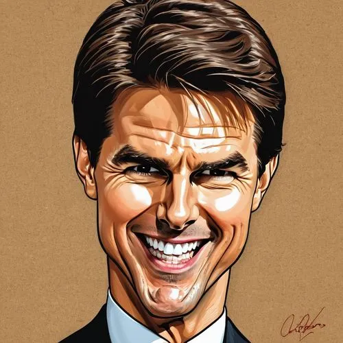 Tom Cruise,hotchner,stephanopoulos,caricaturist,caricature,caricatures,krycek,hotch,laudrup,klocek,dinozzo,caricatured,carrafa,carrey,pausch,sestak,moehler,kouchner,laviolette,caricaturing,azinger