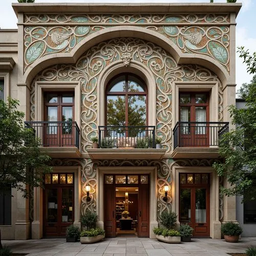 Art Nouveau Style Public Administration Buildings Design Ideas