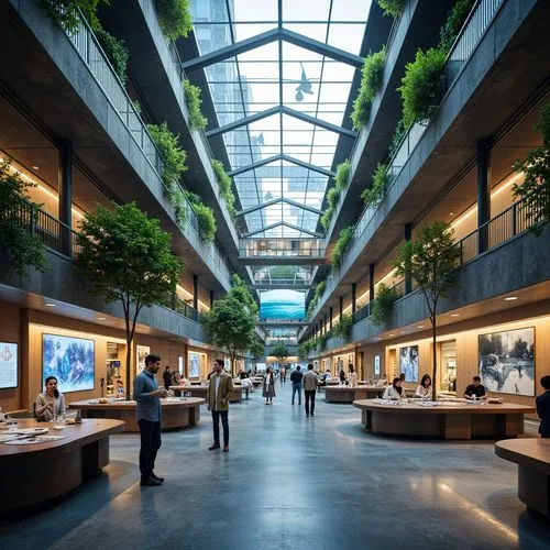 Minimalism Style Science Center Architecture Design Ideas