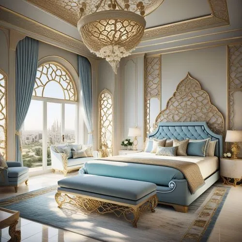Luxury Homes in Dubai,ornate room,fromental,jumeirah,bedchamber,riad,humaid