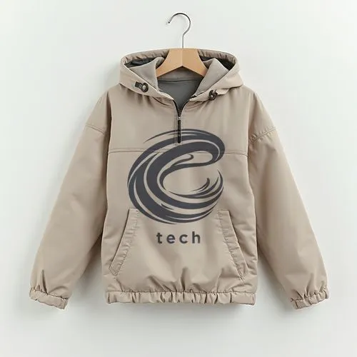an old fashion hooded jacket that reads tech,ecotech,genetech,gtech,technocore,product photos,aptech,flextech,ptech,eyetech,technomart,ecko,celltech,echaveste,eurotech,technomic,techwood,teletech,tech
