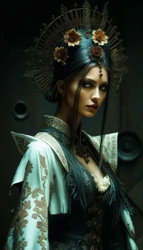 by Stefan Gesell ,amidala,kuanyin,geisha,guanyin,kunqu,priestess,geisha girl,estess,viveros,jianyin,diaochan,oriental princess,asian costume,inara,maiko,oiran,yi sun sin,amano,jingna,margairaz,Illustr