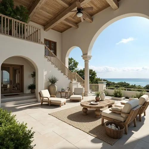 Classicism Style Coastal Building Architecture Design Ideas