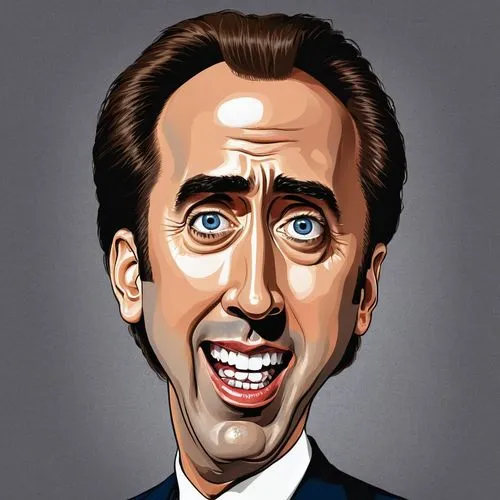 Nicolas Cage,pawlenty,giovannucci,renacci,iannucci,caricature,seinfeld,collinsworth,petrogal,zemmour,kellerman,benigni,balart,cage,caricaturist,tartikoff,caricatured,russinovich,odenkirk,ginobili,cari