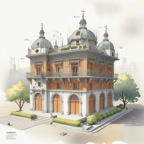 Andalusian Baroque Building